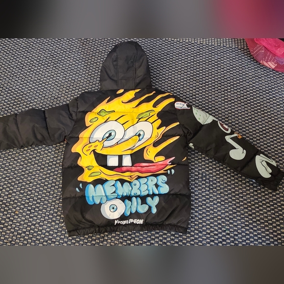 Members Only Nickelodeon Puffer Coat - Picture 3 of 5